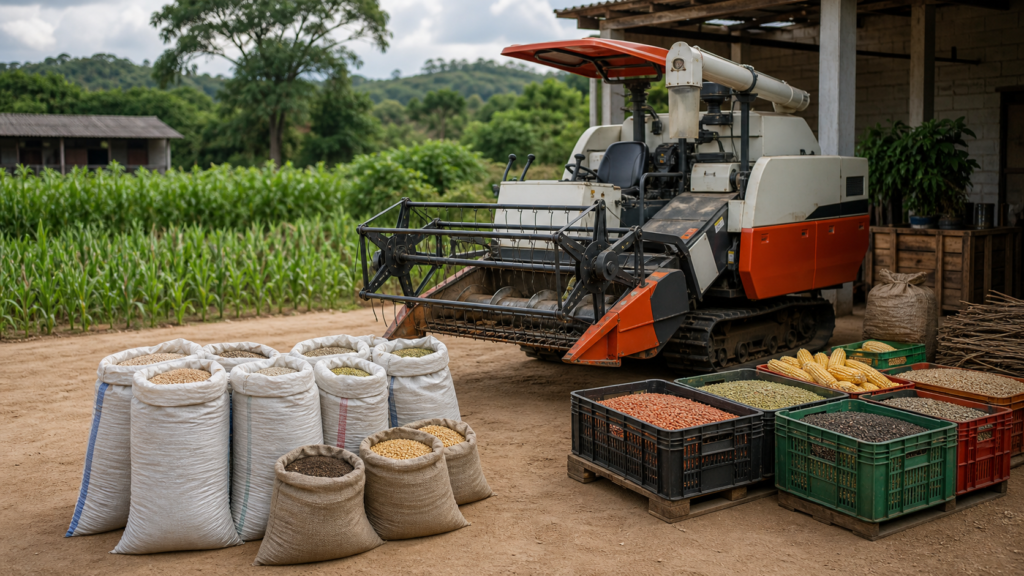 Conab amplia PAA no RN e entrega mini colheitadeiras à agricultura familiar