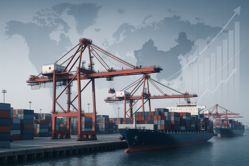 Exportações da China avançam 14,1% em abril e superam previsões do mercado
