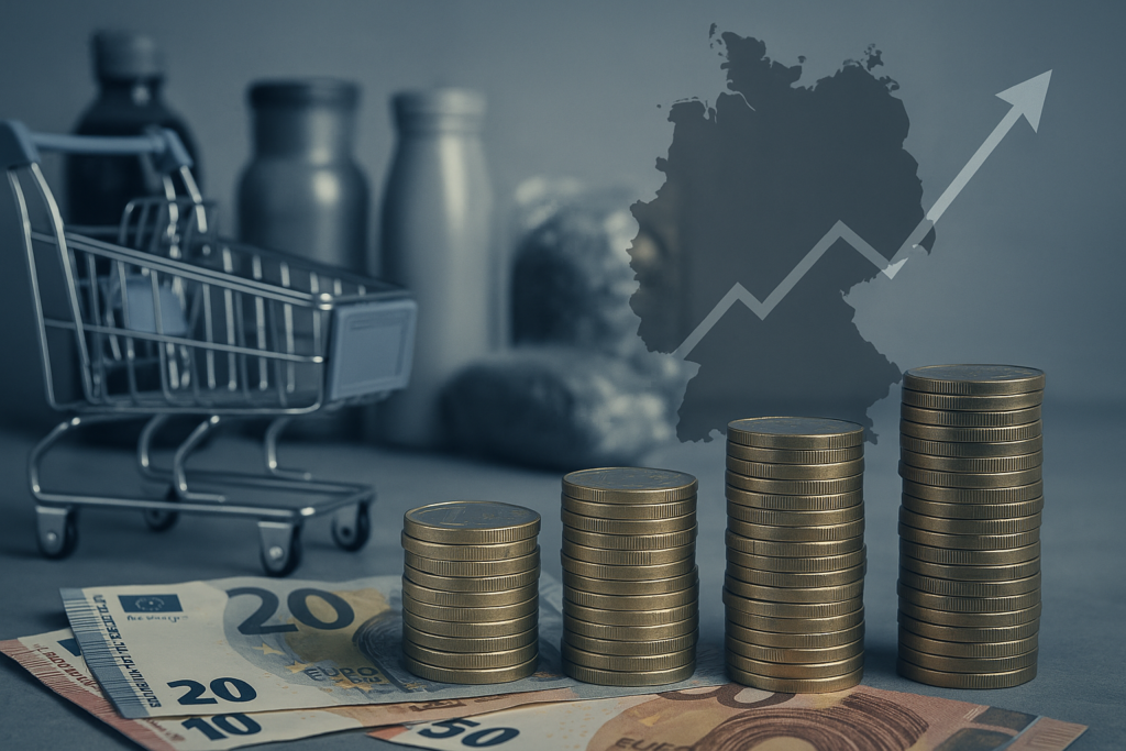 Inflação ao consumidor da Alemanha acelera para 2,9% em abril, mostra dado final