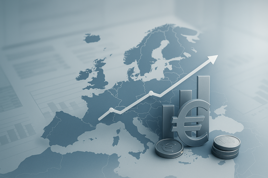 PIB da zona do euro cresce 0,1% no 1º trimestre e Eurostat confirma revisão