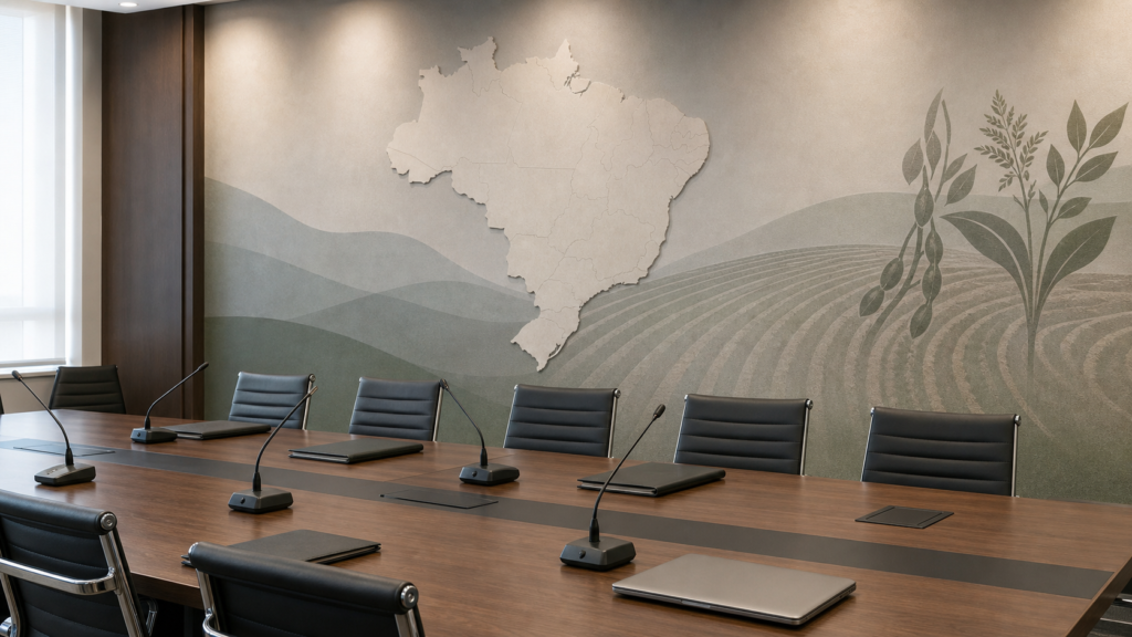 CNA recebe representantes da WFO e da FAO em Brasília