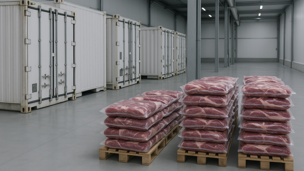 Nordeste realiza primeiro embarque de carne bovina para a China
